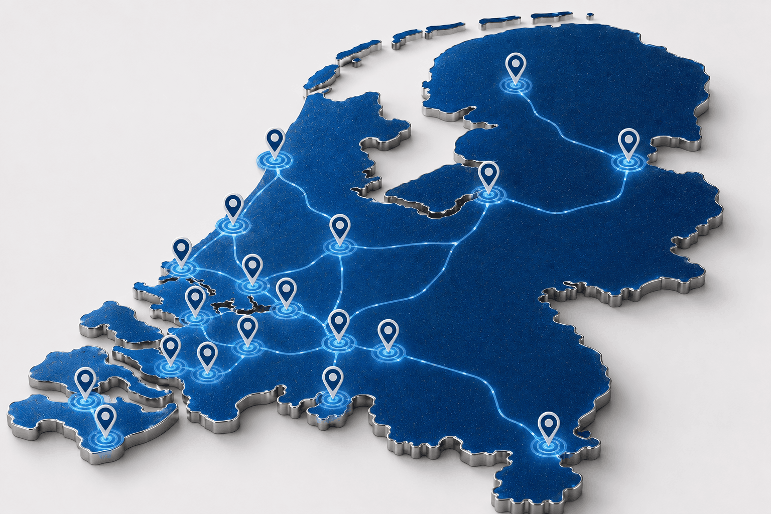 Actief door heel Nederland — netwerk van locaties